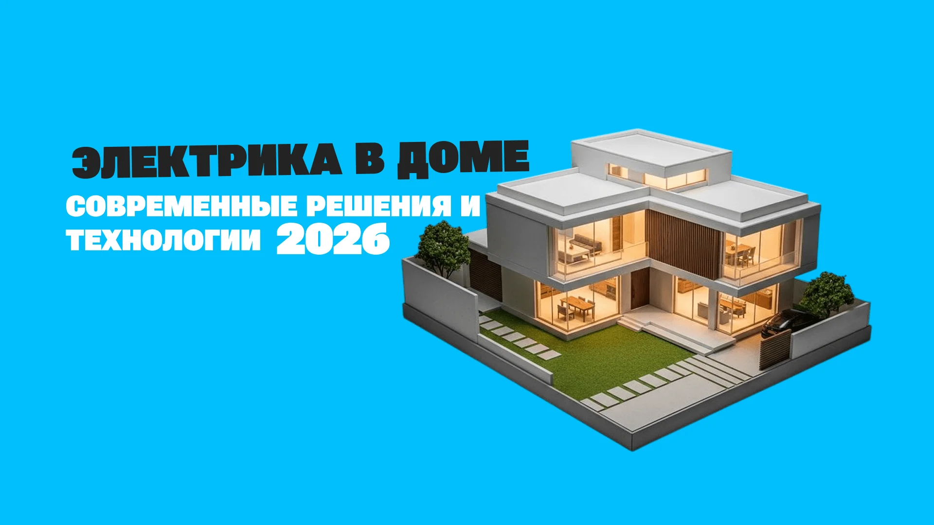 Электрика в доме 2026: современные решения и технологии - Вольтикс